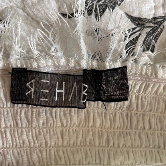 White elastic crop tube top - size s - Picture 2 of 2